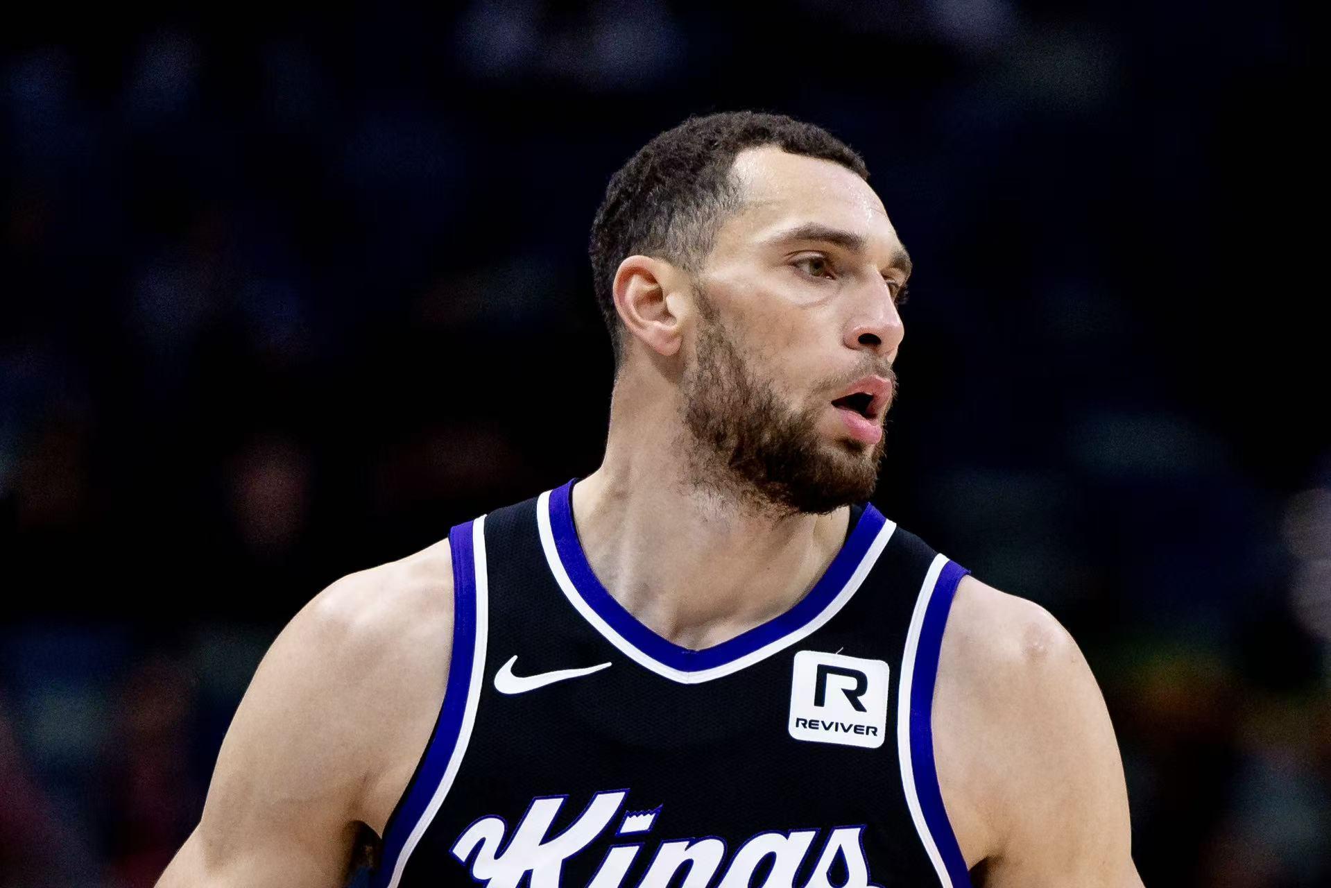 队记：扎克·拉文成国王队史第六位连续3场30+球员