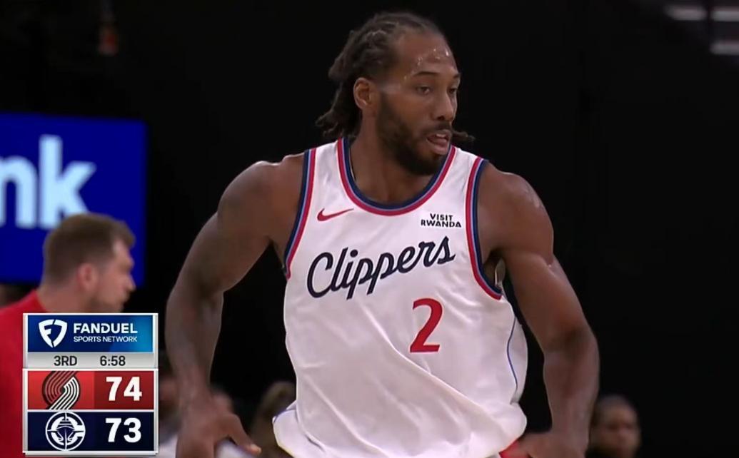 莱昂纳德比赛中投