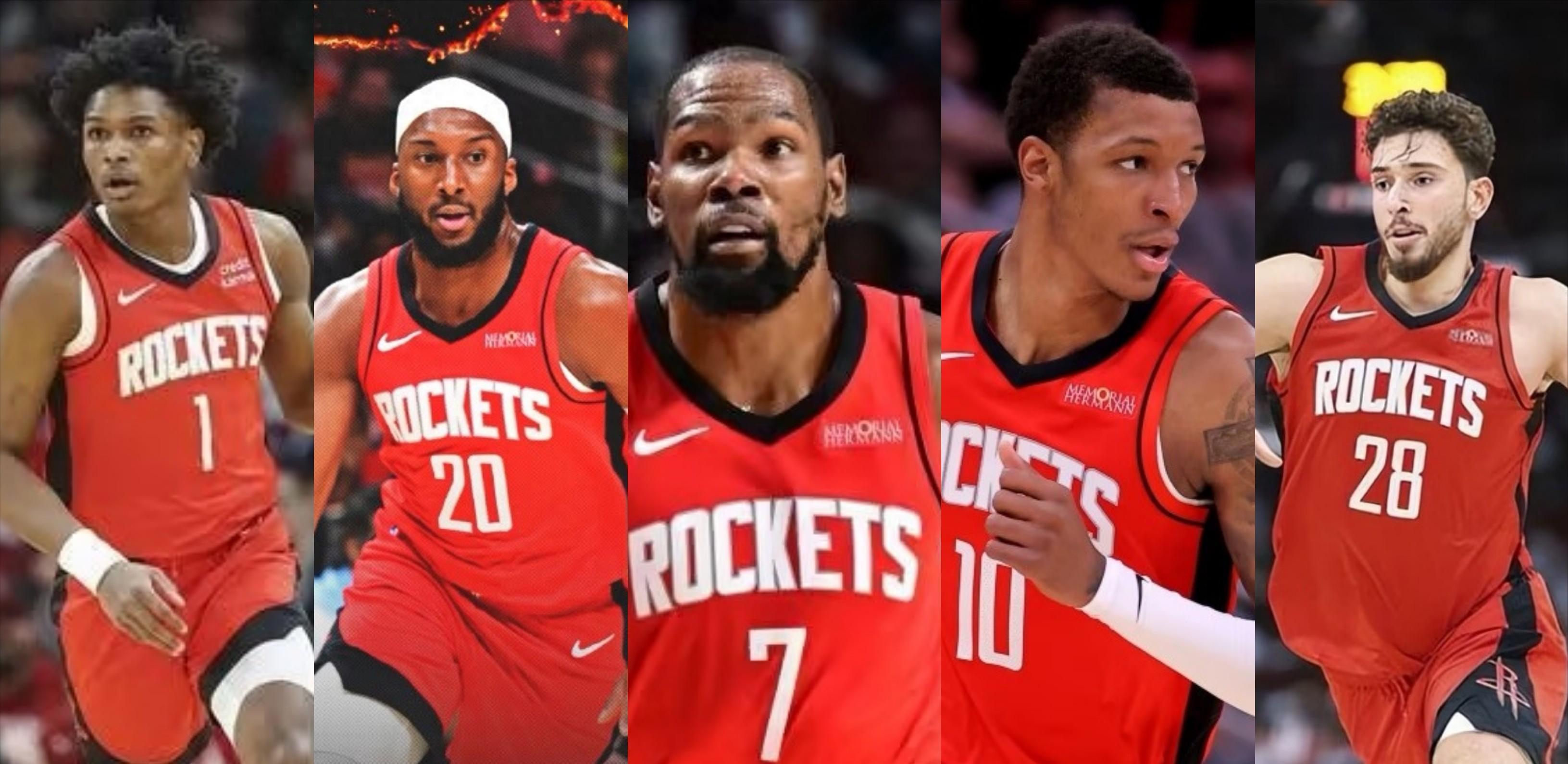 火箭“死亡五大”再出击！谢泼德暂别首发，双塔战术显威力