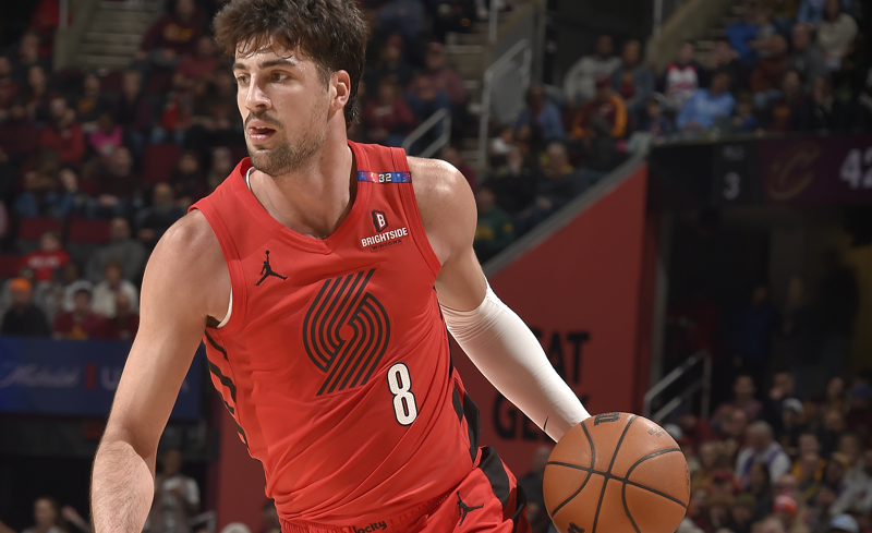 阿夫迪亚连续三场20+！成23年利拉德后开拓者首位达成者