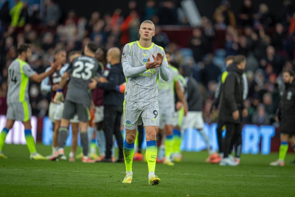 曼城0-1负维拉：哈兰德哑火暴露进攻短板，谁能扛起进球大旗？