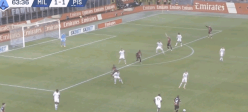 米兰进攻动态图