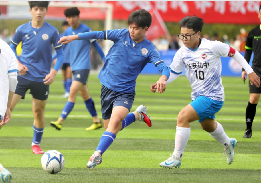 广元利州区首届青少年校园足球联赛启幕，45支队伍参赛