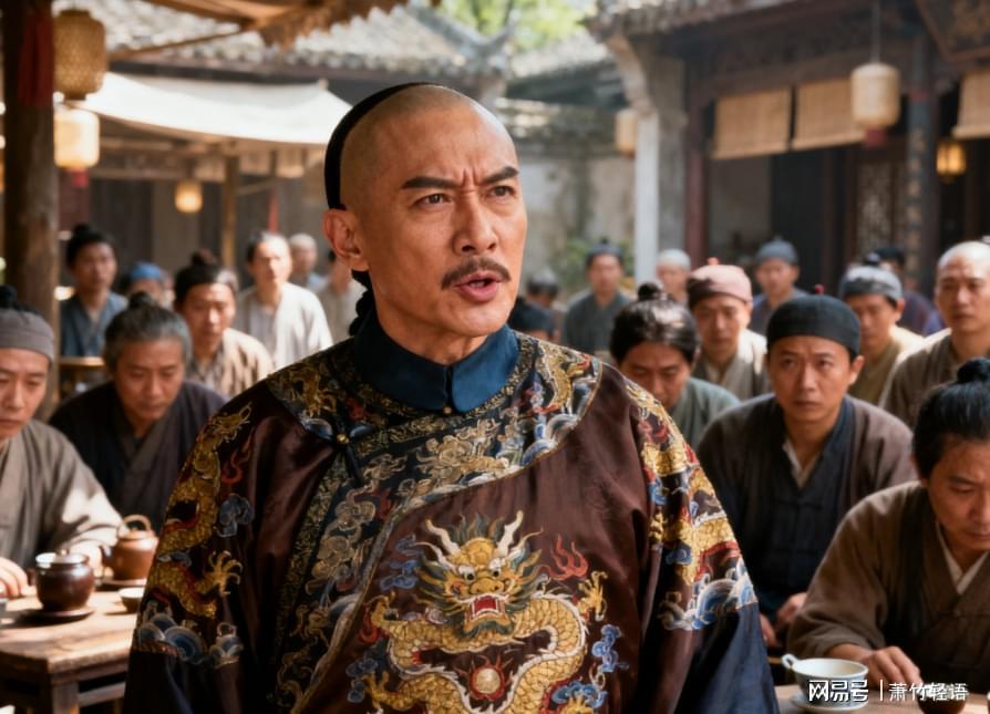 乾隆微服私访去茶馆,巡抚一把掀翻桌子,乾隆冷笑道:你遭殃了