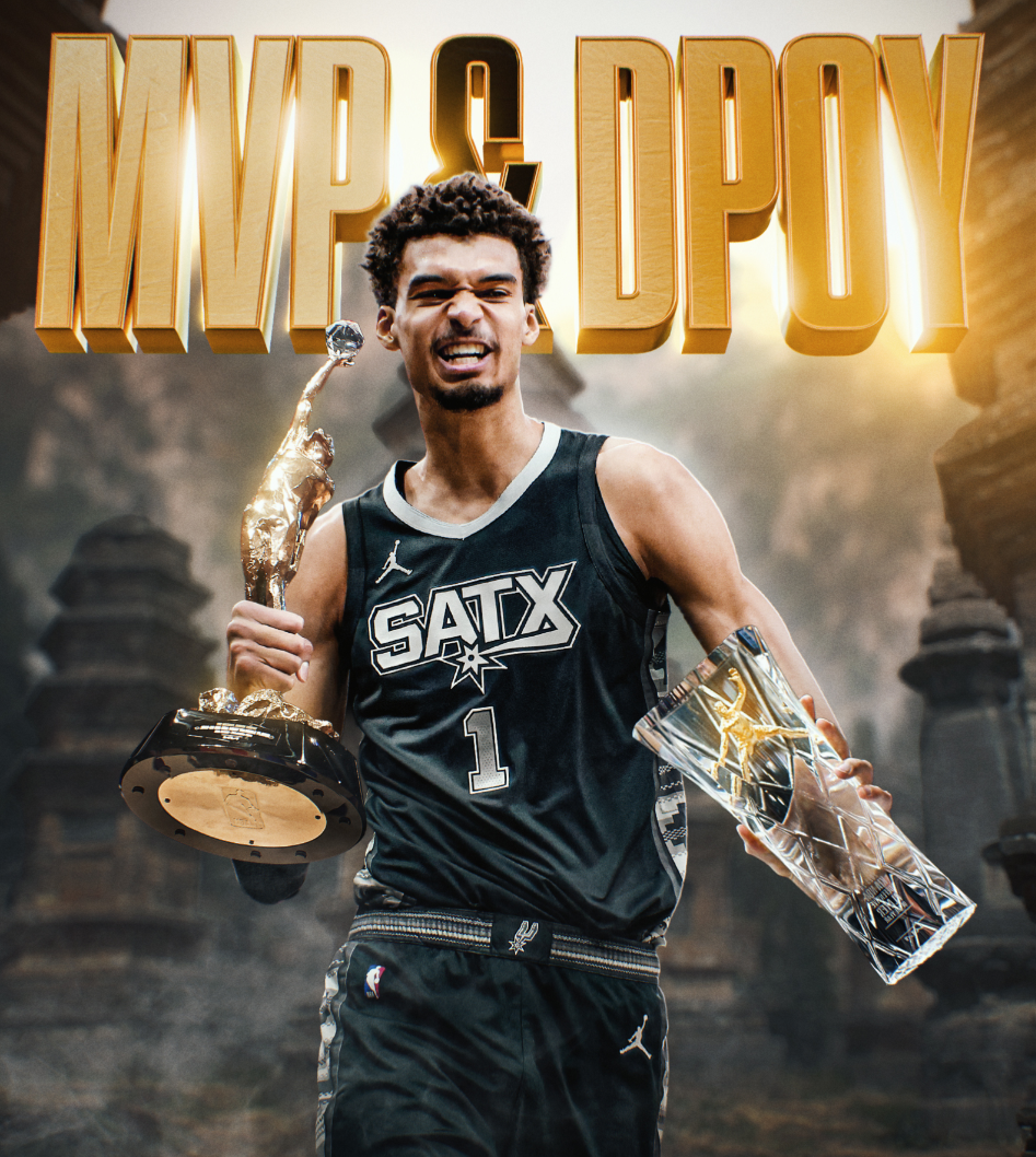 MVP+DPOY双料热门！文班亚马场均31+14+4.8帽率队四连胜