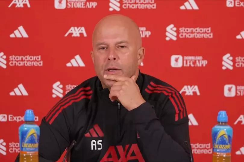 英联杯战水晶宫前，利物浦主帅斯洛特缺席新闻发布会