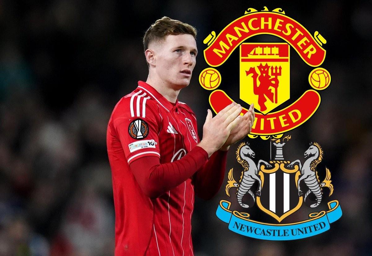 德天空爆料：曼联、纽卡争抢诺丁汉森林中场安德森，标价破亿