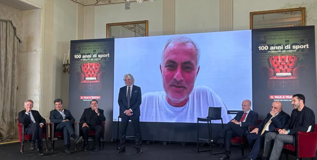 穆里尼奥谈米兰德比：加利亚尼与贝总赛后更衣室祝贺彰显体育精神