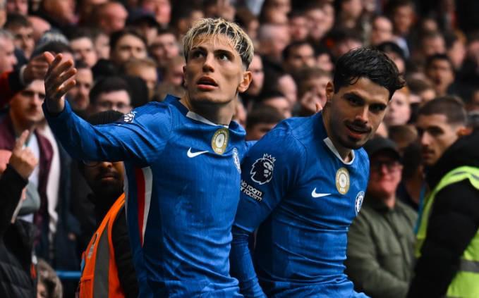 加纳乔左脚低射破门 切尔西队史阿根廷射手榜更新