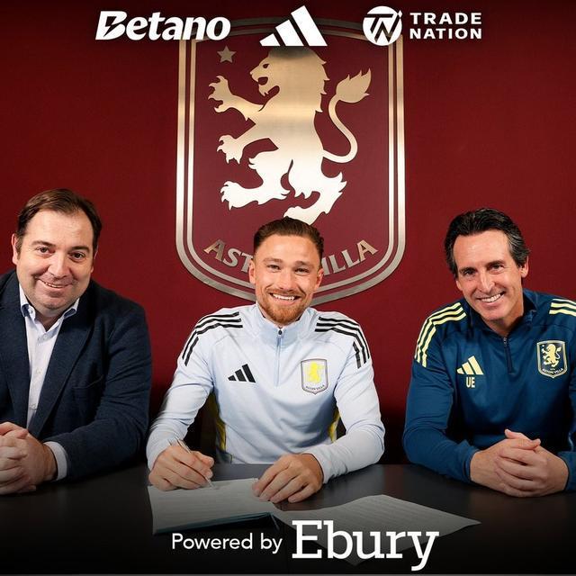 阿斯顿维拉官宣：卡什续约至2029年，巩固后防核心地位