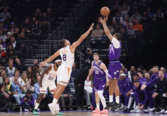 爵士138-134险胜太阳！马尔卡宁51分创纪录，三人组狂轰102分