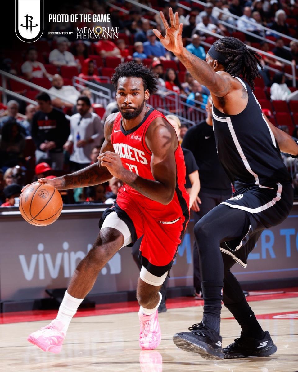 火箭28分狂胜篮网迎首胜！7人得分上双，33次助攻创赛季新高