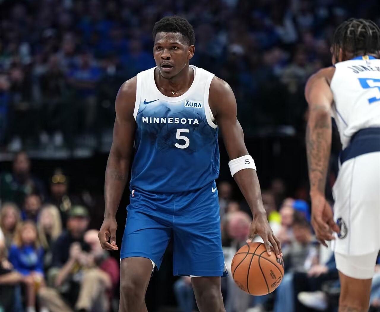 上赛季森林狼四杀掘金！主帅阿德尔曼：爱德华兹缺阵无碍