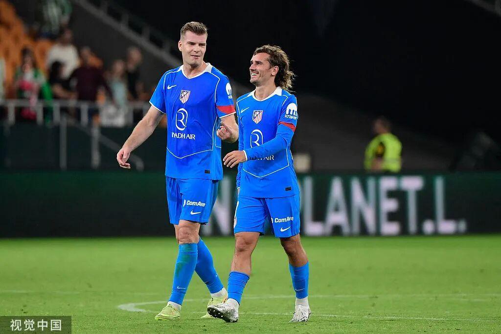 西甲第10轮：马竞客场2-0力克贝蒂斯 小西蒙尼世界波助队重返前四