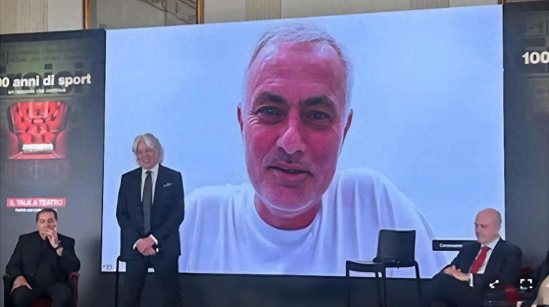 穆里尼奥视频连线助力罗体庆典，为鲁伊科斯塔拉票造势