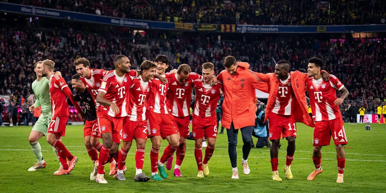 德甲霸主拜仁13连胜创纪录，五大联赛历史最佳开局