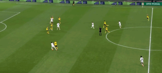 德国足协杯战报：多特蒙德1-1法兰克福，克瑙夫布兰特建功