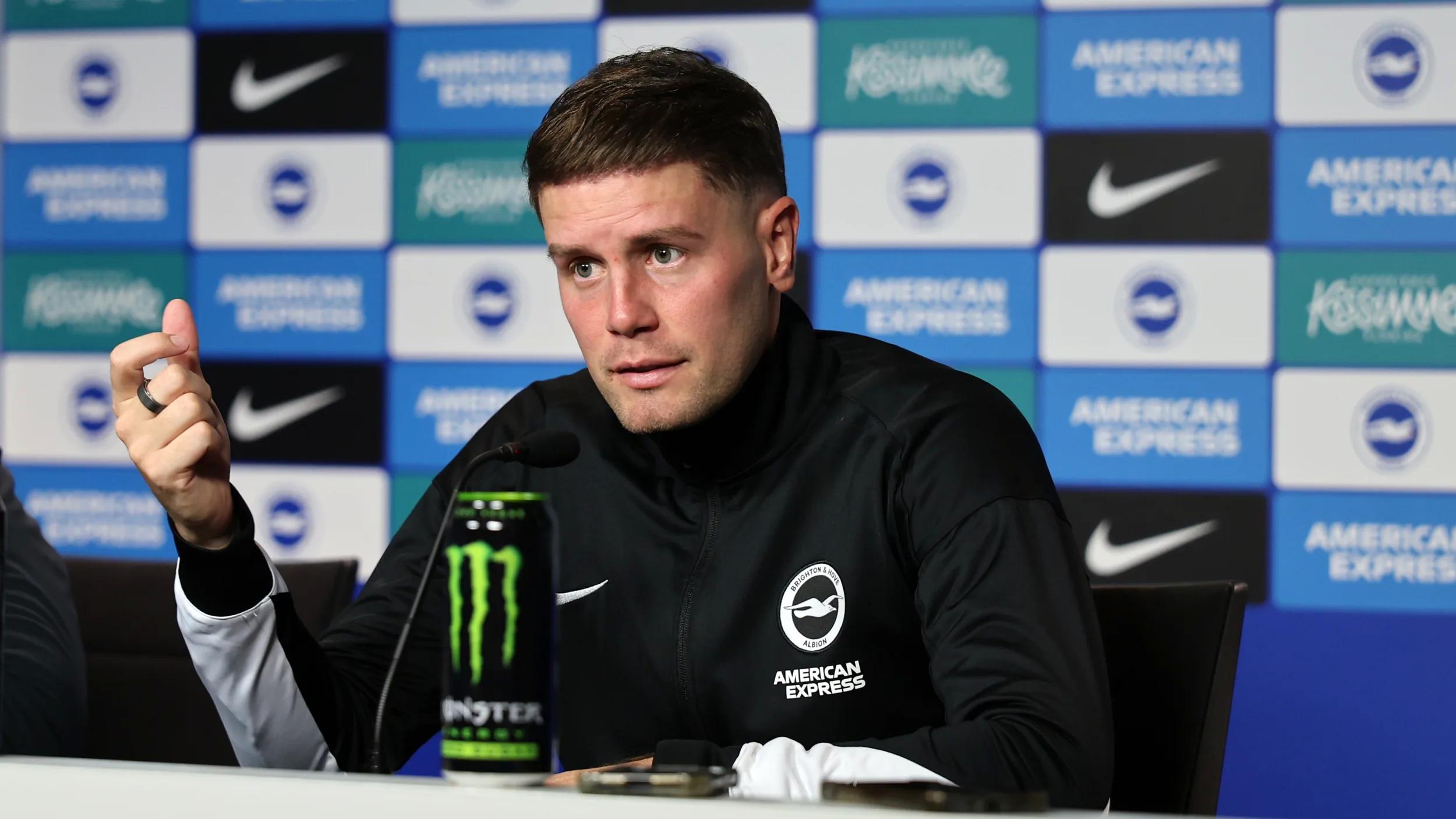 许尔策勒：布莱顿有信心防住阿森纳定位球，全力冲击联赛杯突破