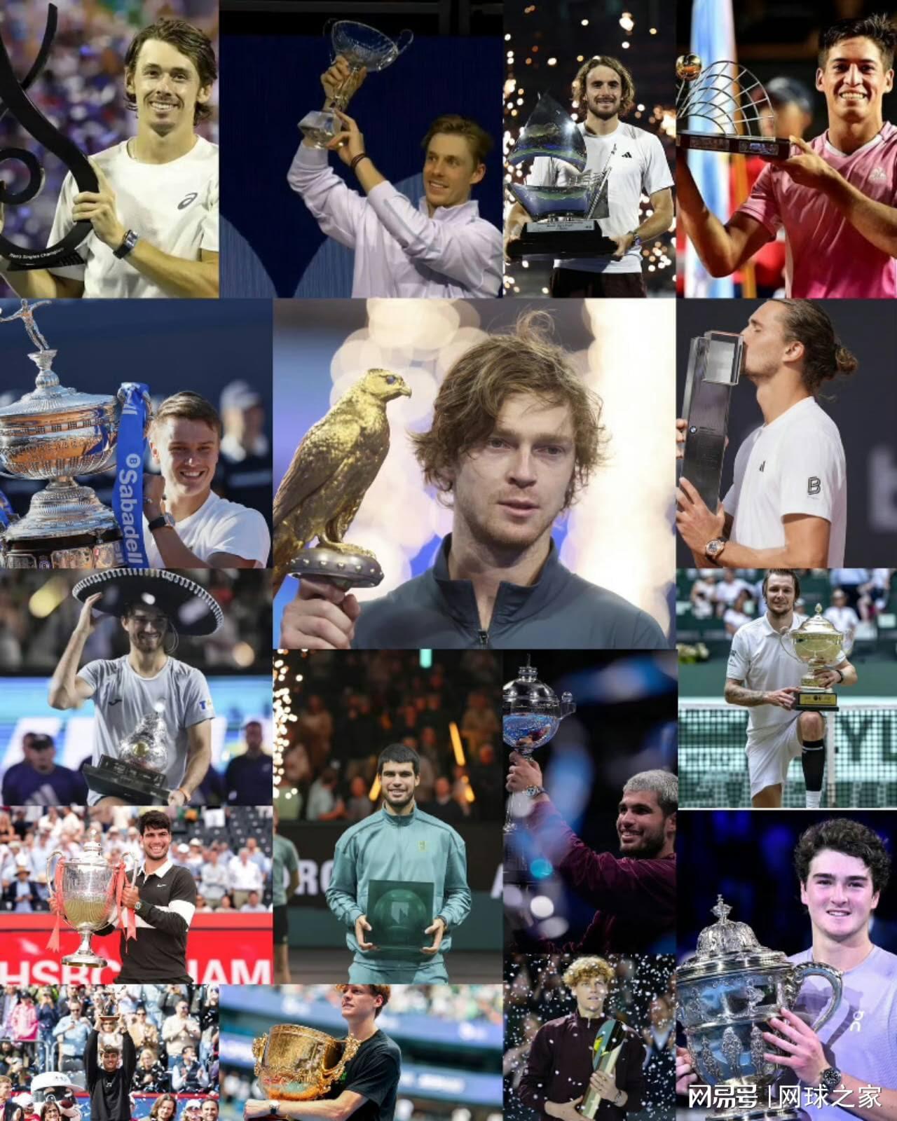 男子500赛冠军全景：阿卡辛纳双冠闪耀，丰塞卡创纪录