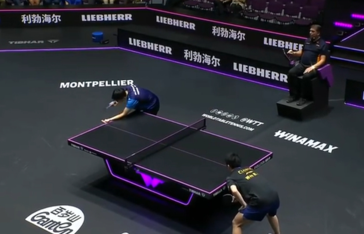 温瑞博WTT蒙彼利埃赛首轮出局：前三板、吸短问题成关键败因