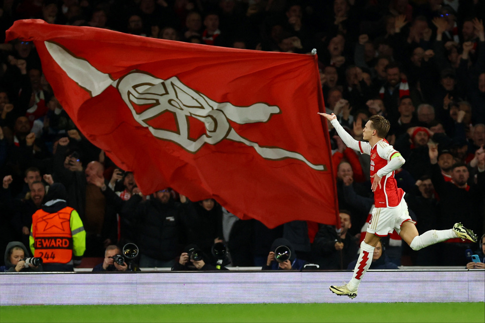 防守固若金汤！阿森纳9轮22分领跑，英超冠军真有戏？