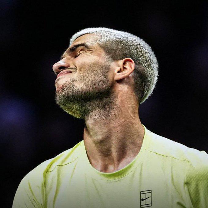 ATP巴黎大师赛爆冷：阿尔卡拉斯1-2不敌诺里，首战出局