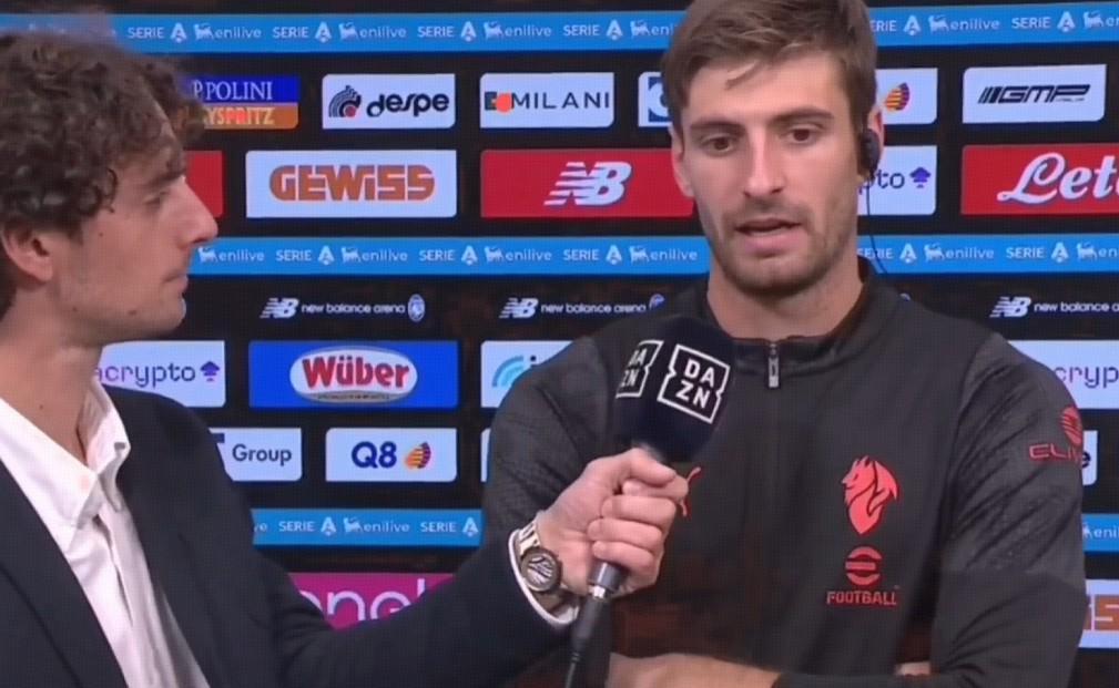 加比亚复盘米兰战平亚特兰大：上半场失误多，需重拾零封表现