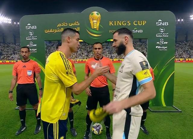 沙特国王杯1/8决赛：本泽马建功 C罗领衔利雅得胜利遭淘汰