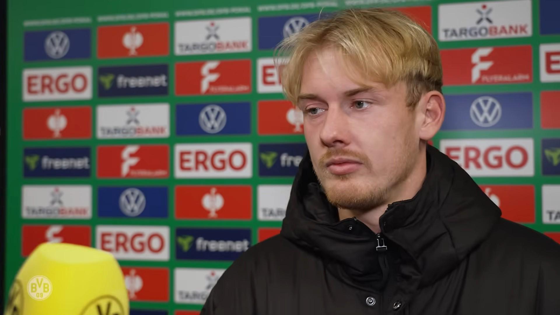 布兰特谈多特蒙德德国杯晋级：第二轮历来艰难，今战亦不轻松