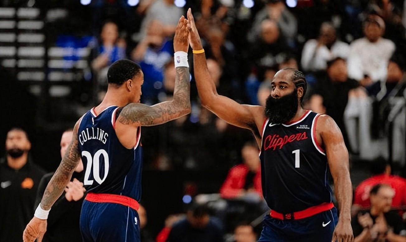 哈登30+7+7闪耀全场！比尔盛赞哈登，快船新赛季强势启航