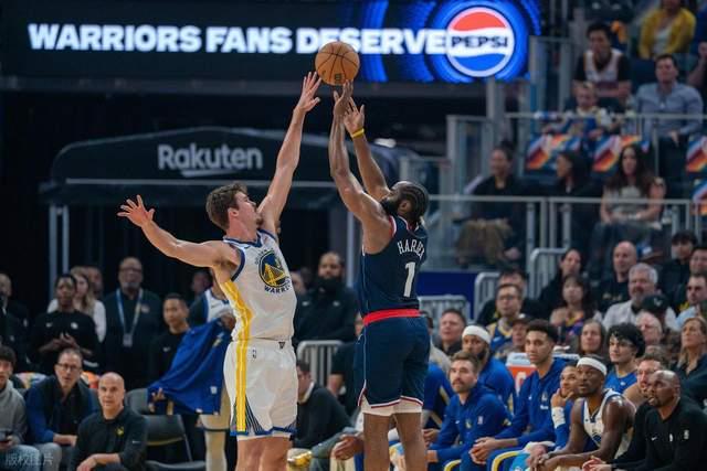 快船15分大逆转！哈登20分重现巅峰，库里9中3难救主