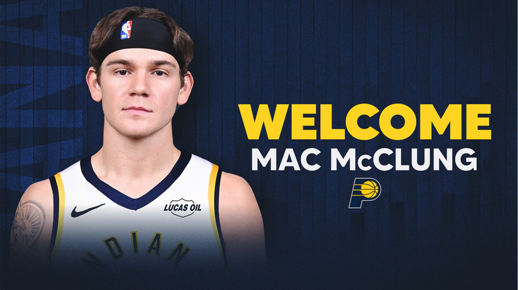 步行者官宣签约扣篮王麦克朗，3号球衣亮相，怀斯曼离队