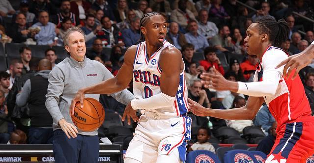 马克西39+10萨尔31+11 76人客场加时逆转奇才