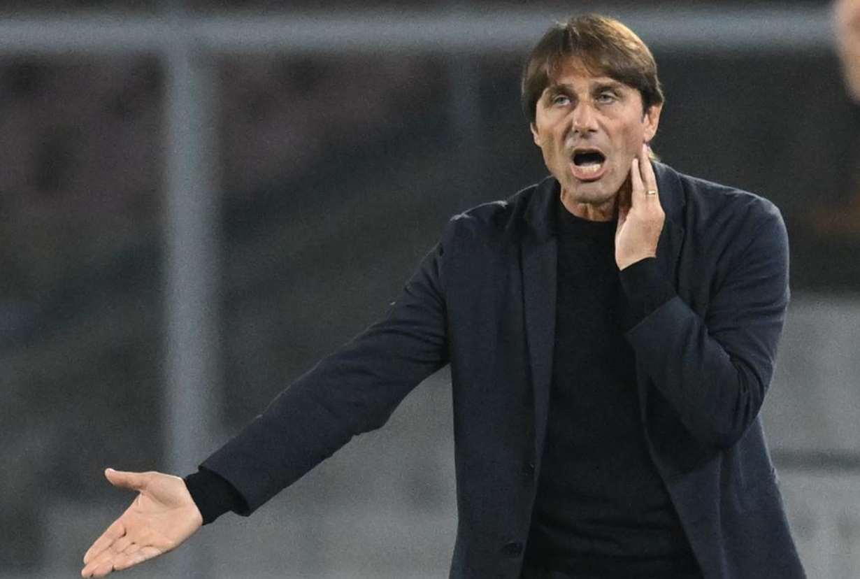 孔蒂率那不勒斯客场9战7胜狂揽21分，稳居意甲积分榜首