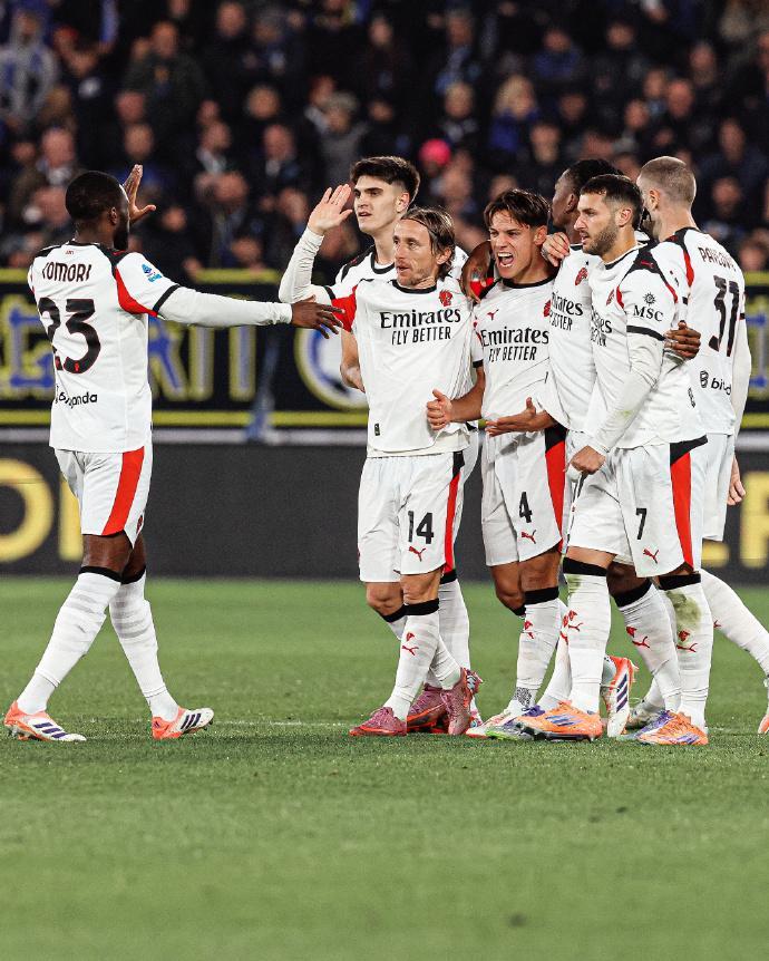 AC米兰1:1战平亚特兰大：新援首秀破门，争冠形势急转直下