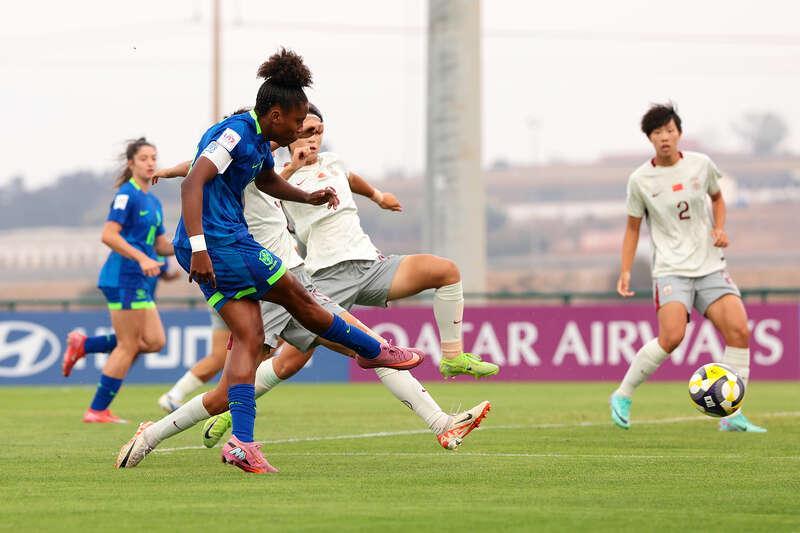 中国U17女足世界杯16强战0-3负巴西 虽败犹荣创历史最佳