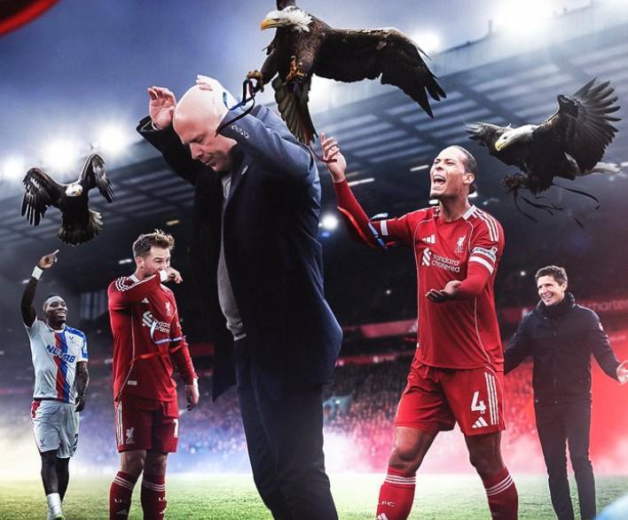 水晶宫本赛季三度击败利物浦，红军近7战6负状态低迷