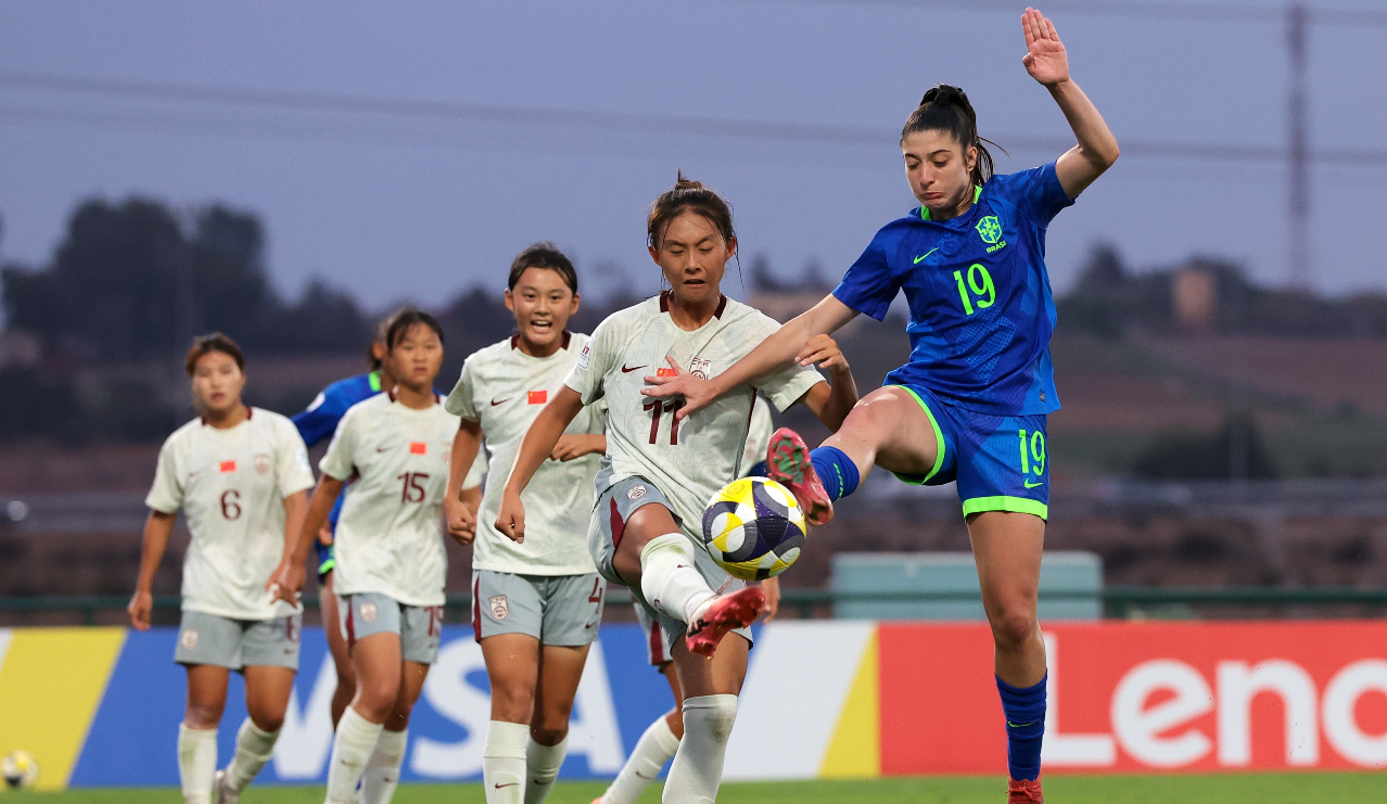 U17女足世界杯1/8决赛现场