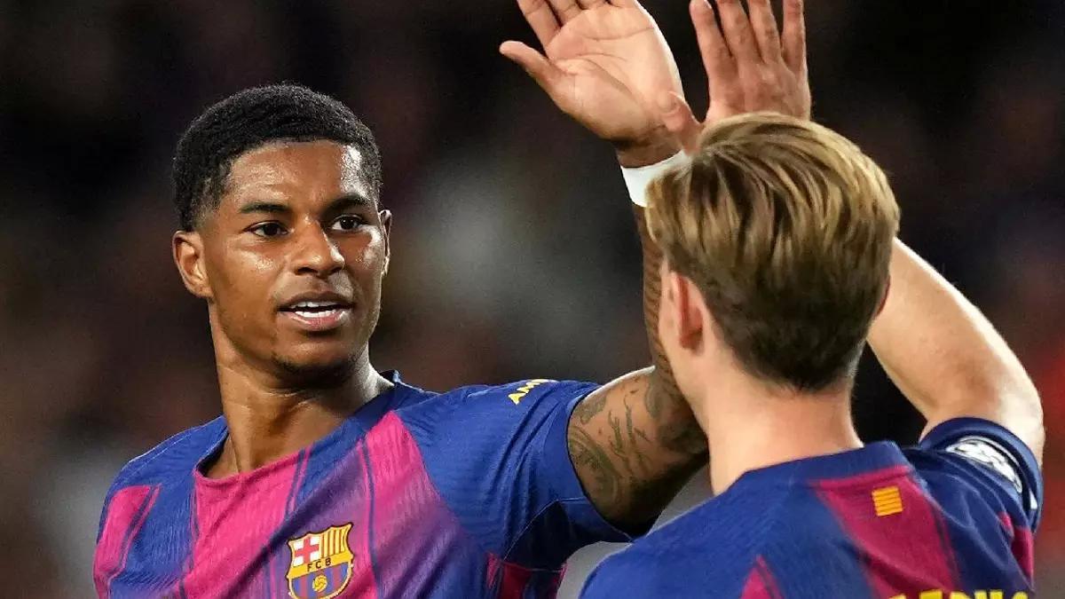 拉什福德缺席训练回英特训，巴萨阵容调整迎密集赛程