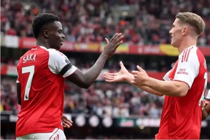 萨卡盛赞哲凯赖什融入球队，呼吁多创造进攻机会