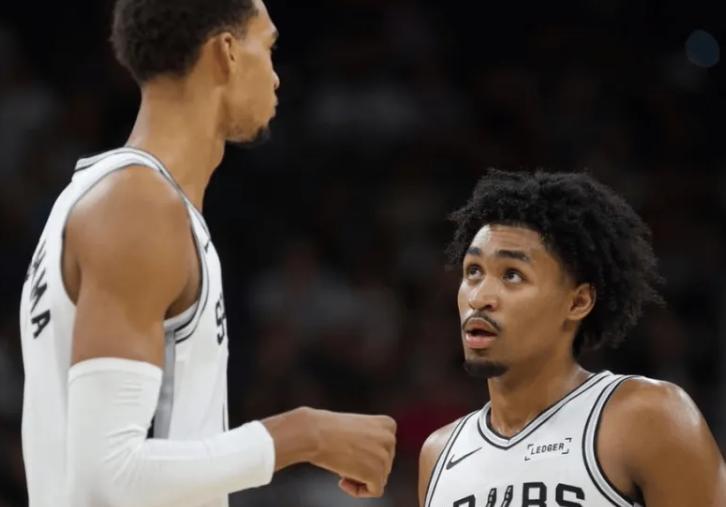 马刺夺冠新势力：文班亚马与哈珀组合百回合净胜43.2分