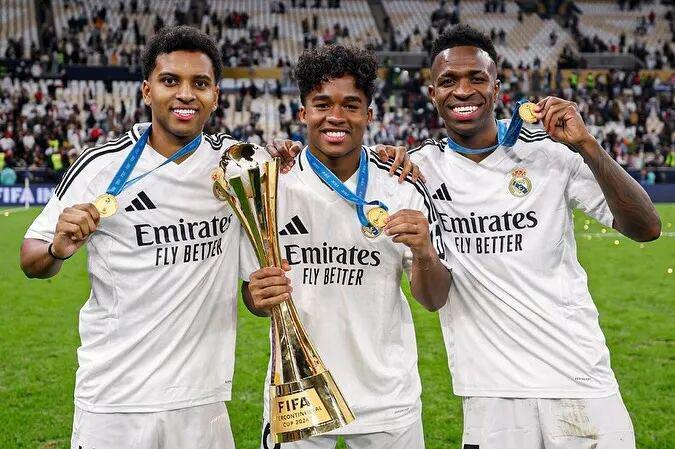 皇马巴西三叉戟面临危机？维尼修斯或离队，罗德里戈恩德里克沦替补