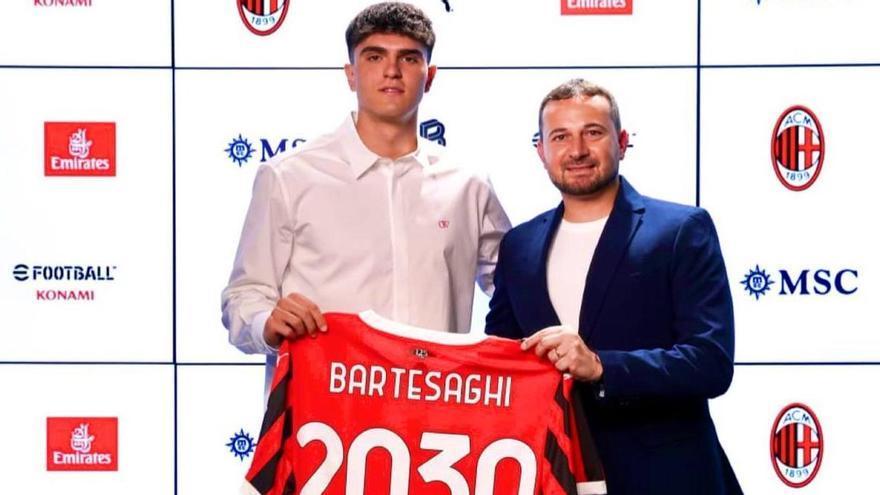 巴萨阿森纳竞逐米兰新星：19岁左后卫巴尔泰萨吉成焦点