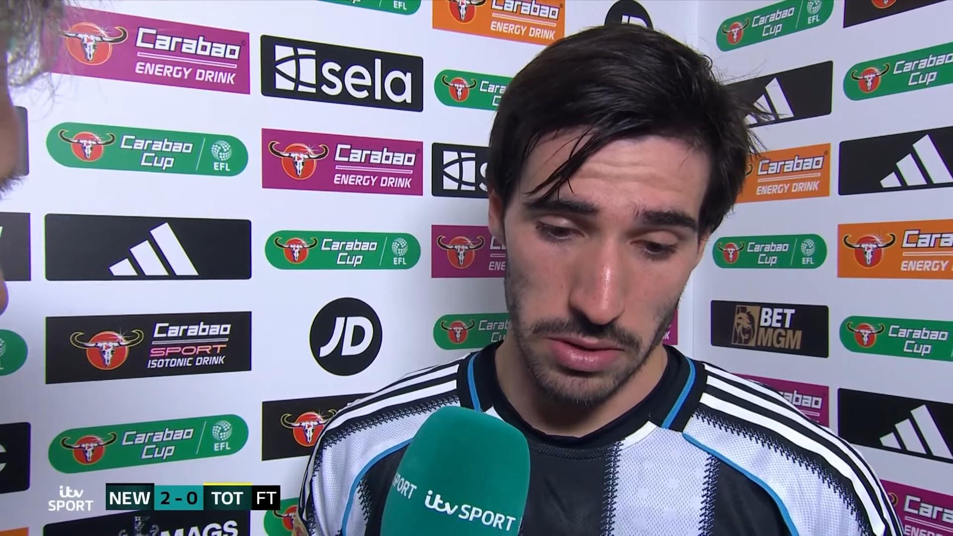 托纳利盛赞沃尔特马德：并肩作战是享受，纽卡目标卫冕英联杯