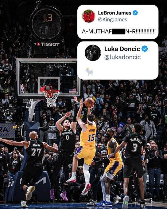 东契奇詹姆斯齐赞里夫斯绝杀，湖人险胜森林狼引热议