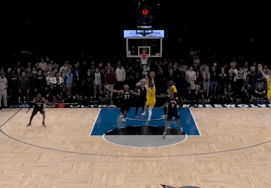 里夫斯绝杀瞬间