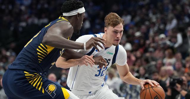 弗拉格15+10，西亚卡姆27+13，独行侠逆转险胜步行者