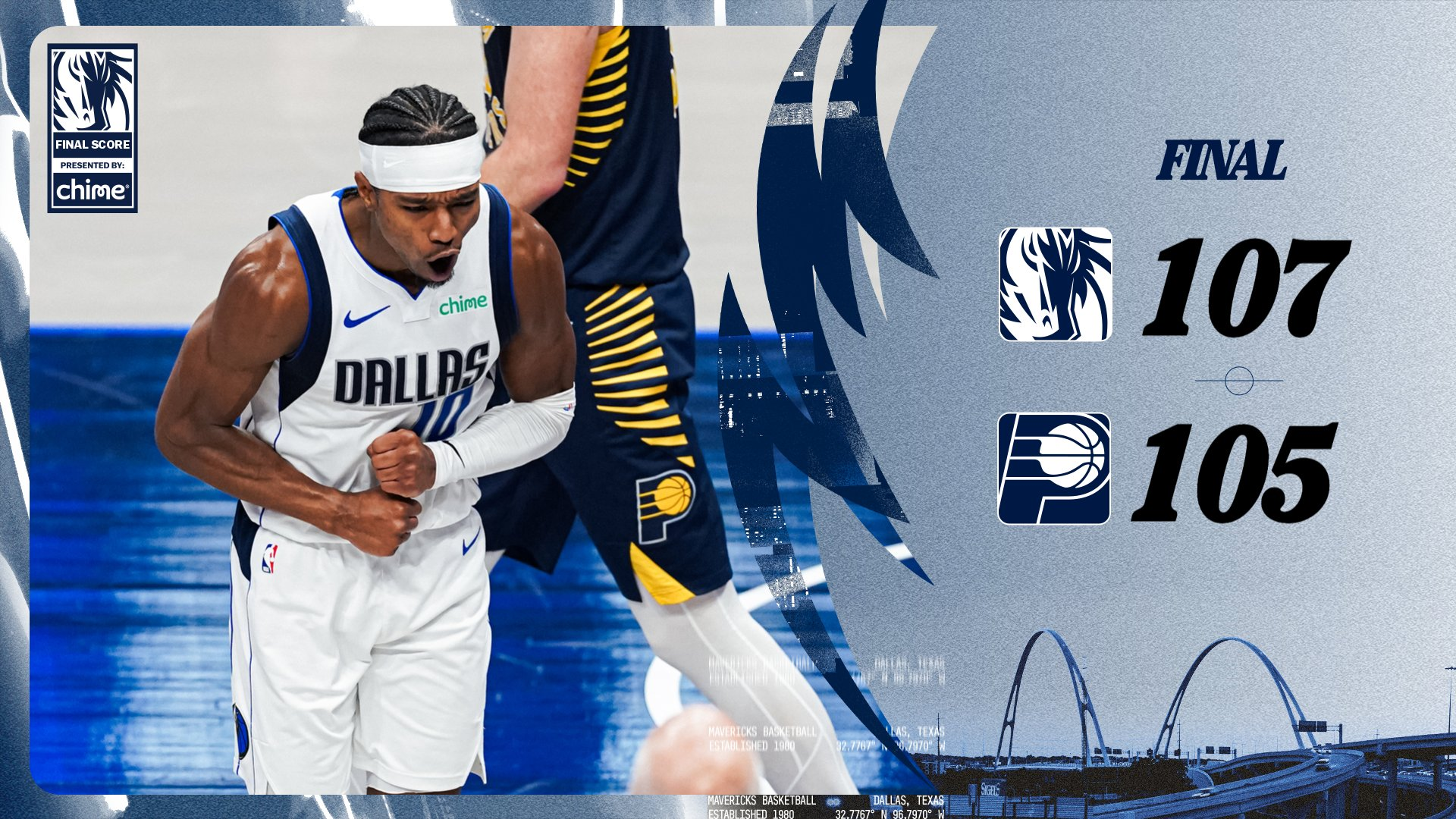 独行侠替补爆发！威廉姆斯20分7板率队险胜步行者