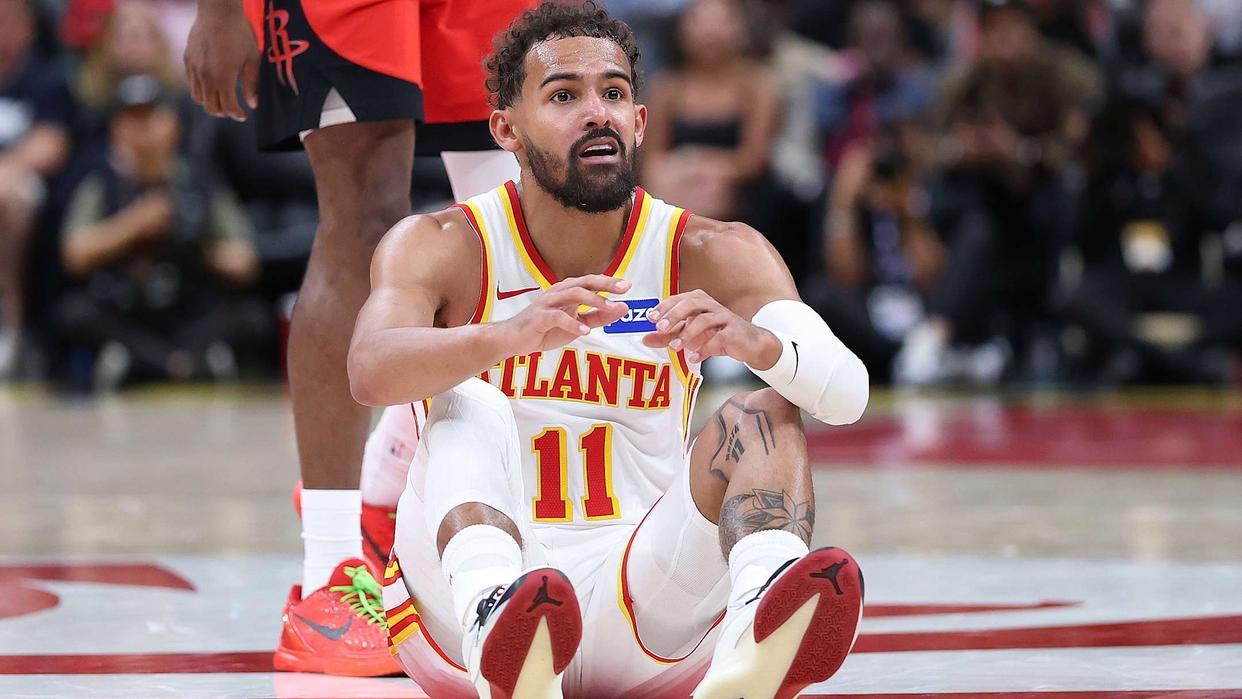 特雷·杨膝伤引爆老鹰危机！东部季后赛席位岌岌可危