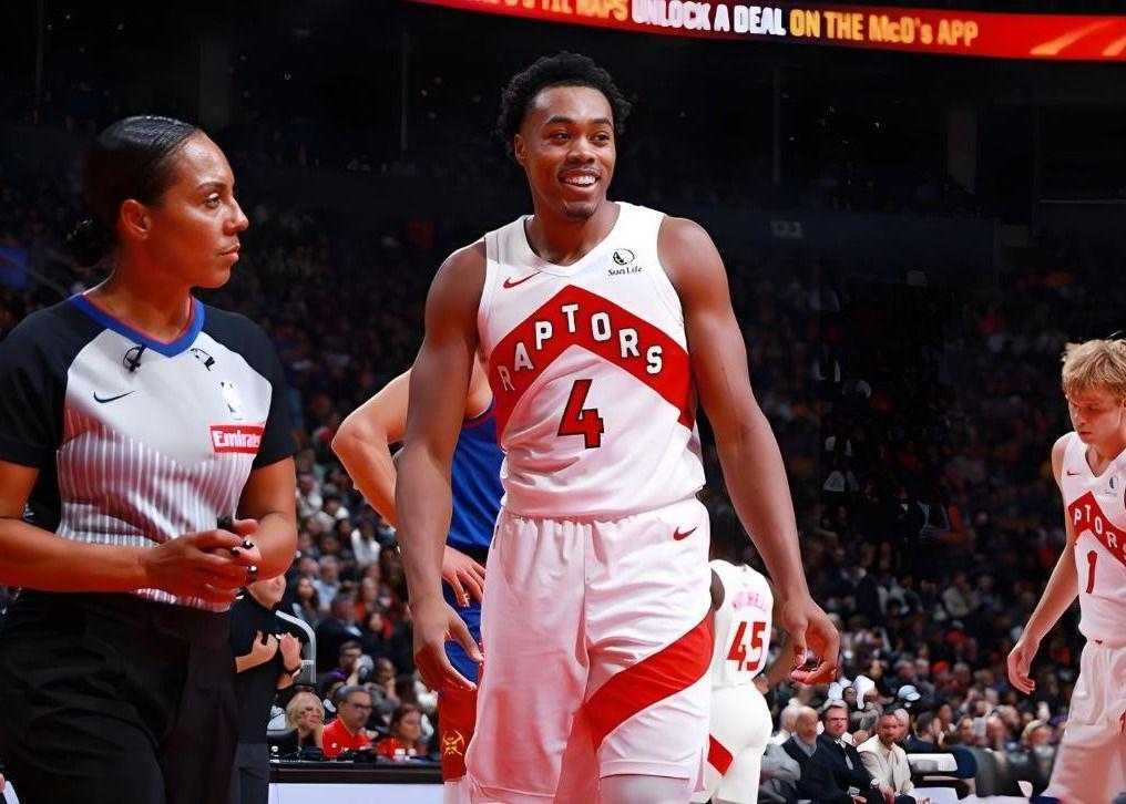 NBA常规赛：巴恩斯高效输出31分，猛龙主场惜败火箭